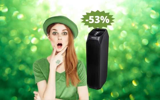 Purificatore d'aria Toshiba: sconto ESCLUSIVO del 53%