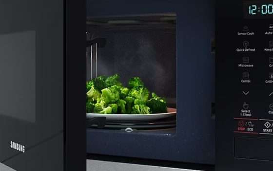 Forno a microonde grill ad incasso Samsung da 22L in super offerta a 309€ da Unieuro