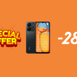 Xiaomi Redmi 13C in SUPER sconto del 28% a soli 143,99€