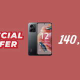 Xiaomi Redmi Note 12 con display AMOLED 120 Hz a soli 140,70€