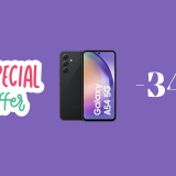 Samsung Galaxy A54 5G in SUPER sconto del 34% su Amazon