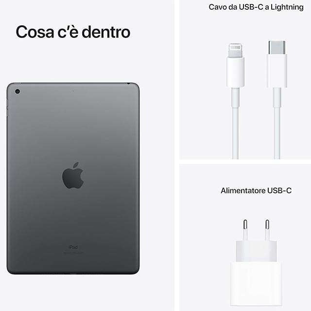 Cosa c'è nella confezione dell'iPad di nona generazione