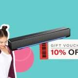 Mini Soundbar Portatile: con il Coupon 10% COSTA NIENTE