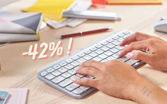 MX Keys Mini: la TASTIERA SUPER al 42% di SCONTO