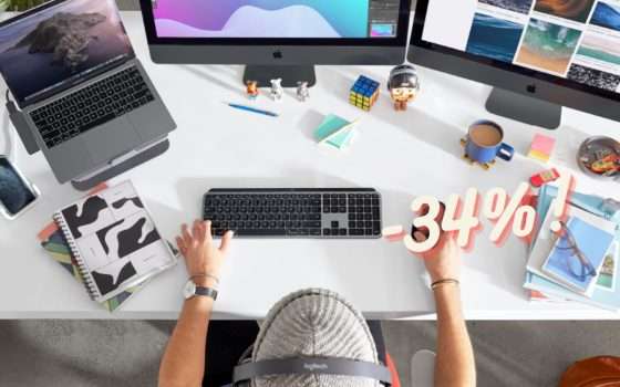 MX Keys è la TASTIERA Logitech del futuro: oggi al 34% di sconto
