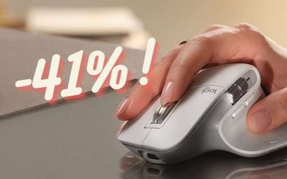 MX Master 3S: il MOUSE DEFINITIVO al 41% di SCONTO