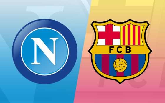 Napoli-Barcellona: formazioni e come vederla in streaming