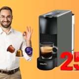 Nespresso Essenza Mini Krups: la macchina definitiva a- 25%