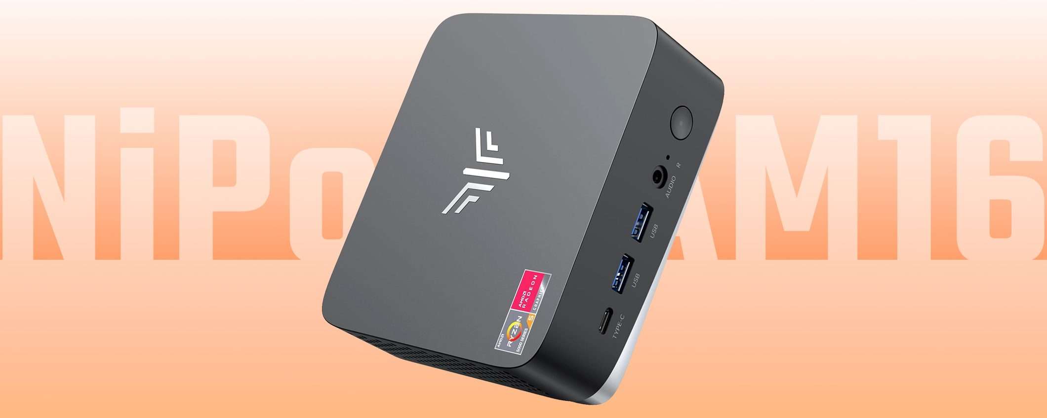Mini PC con Ryzen 5 PRO, 32/512GB: che mostro, CHE SCONTO