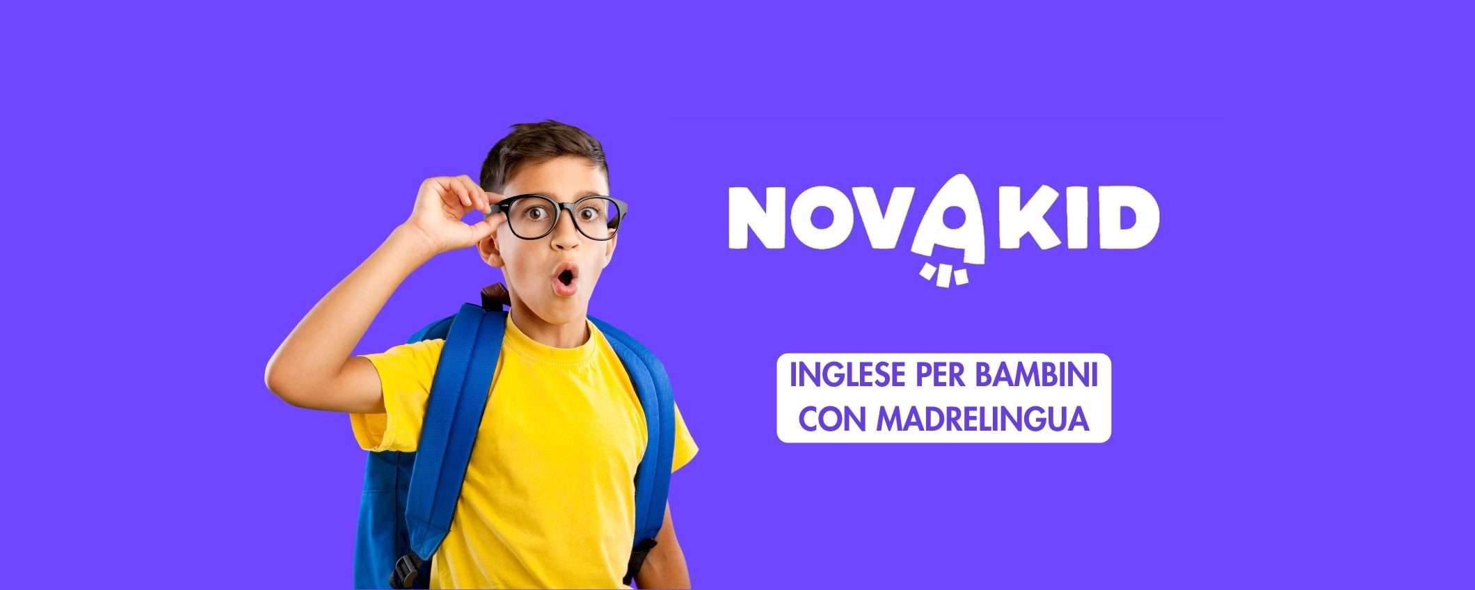 Novakid, i tuoi bambini parleranno inglese come un madrelingua!