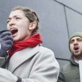 Manifestazione contro OpenAI: 