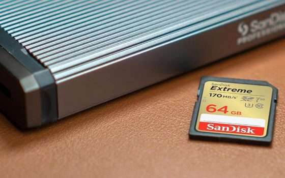 SD 64 GB SanDisk con RescuePRO Deluxe: SCONTO 40%