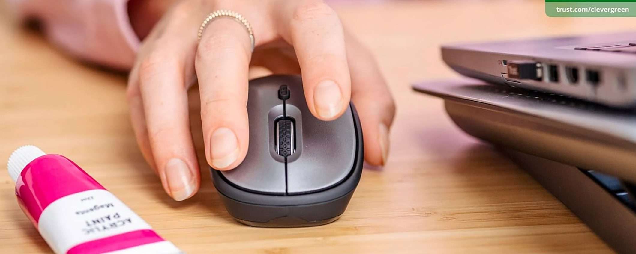 Mouse wireless Trust a 8€: PREZZO STRACCIATO su Amazon
