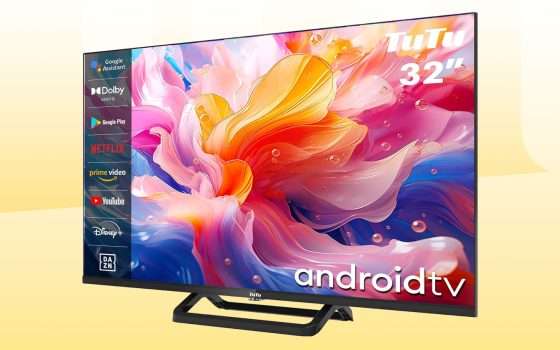 Smart TV da 32 pollici a 142€: ACCENDI l'affare su
