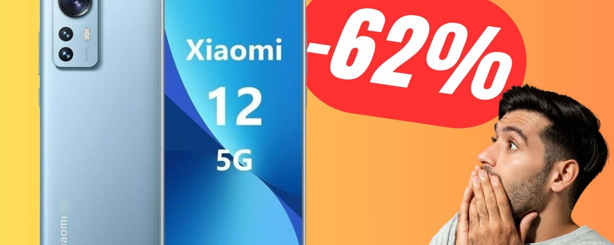 SCONTO FOLLE PER Xiaomi 12: risparmierai il 62%!