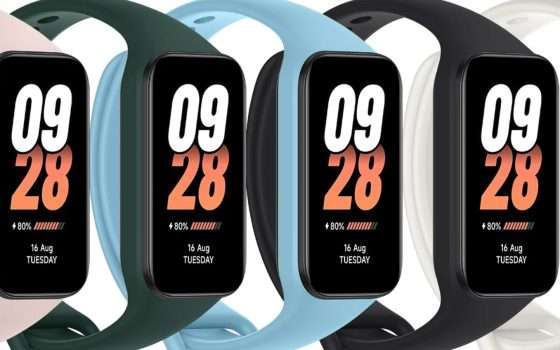 Xiaomi Smart Band 8 Active: GIÙ IL PREZZO (-20%)