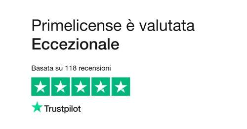 PrimeLicense su TrustPilot
