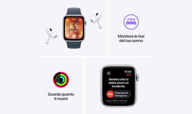 Apple Watch SE 2 funzioni
