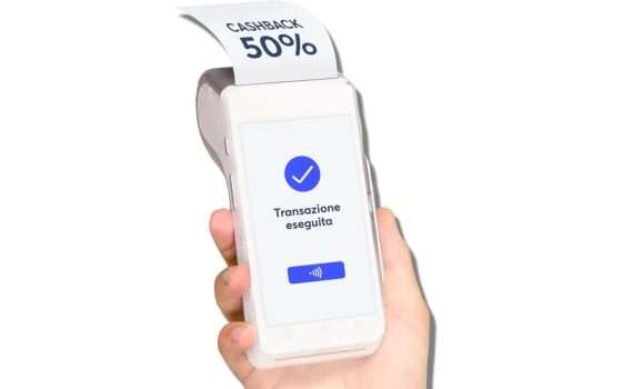 Axerve POS Easy: cashback del 50% su tutte le commissioni