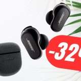 SCONTO FOLLE per gli Auricolari Wireless Bose: -104€!