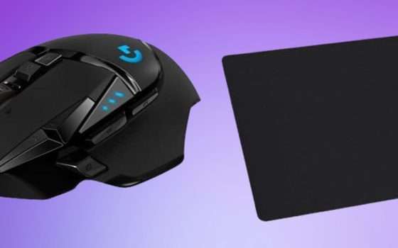 Amazon al TOP: mouse da gaming Logitech con tappetino al 43% in MENO