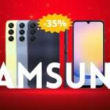 Samsung Galaxy A25: OFFERTA imperdibile su AMazon (-35%)