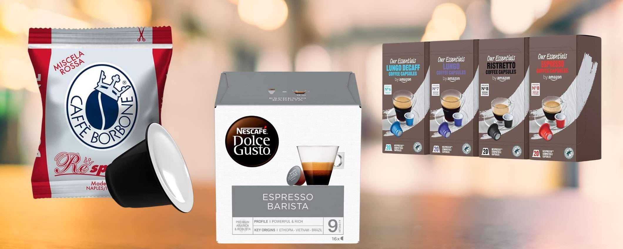 Caffè in capsule e cialde: Nescafé e Borbone per le offerte di primavera