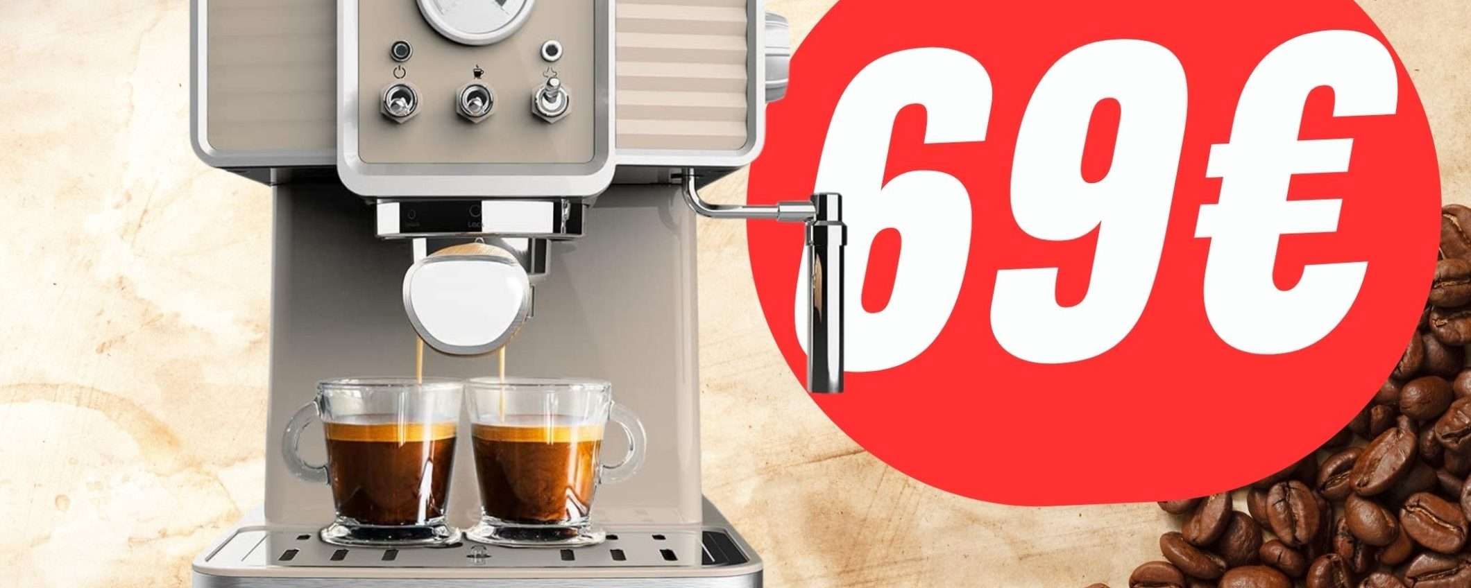 Questa Caffettiera prepara anche il Cappuccino! (e costa 69€!)