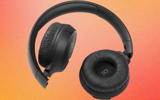 Cuffie JBL Tune: fino a 40 ORE DI MUSICA in SUPER SCONTO (-42%)
