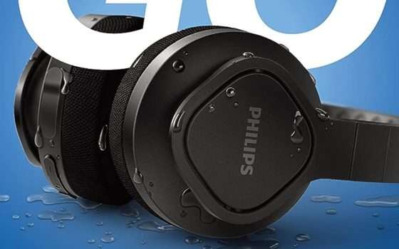 Il prezzo di queste cuffie Philips CROLLA da 69,99€ a 29,99€ su Amazon