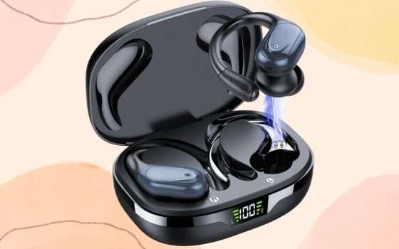 Cuffie bluetooth con 60 ORE DI MUSICA in MEGA SCONTO (-60%)