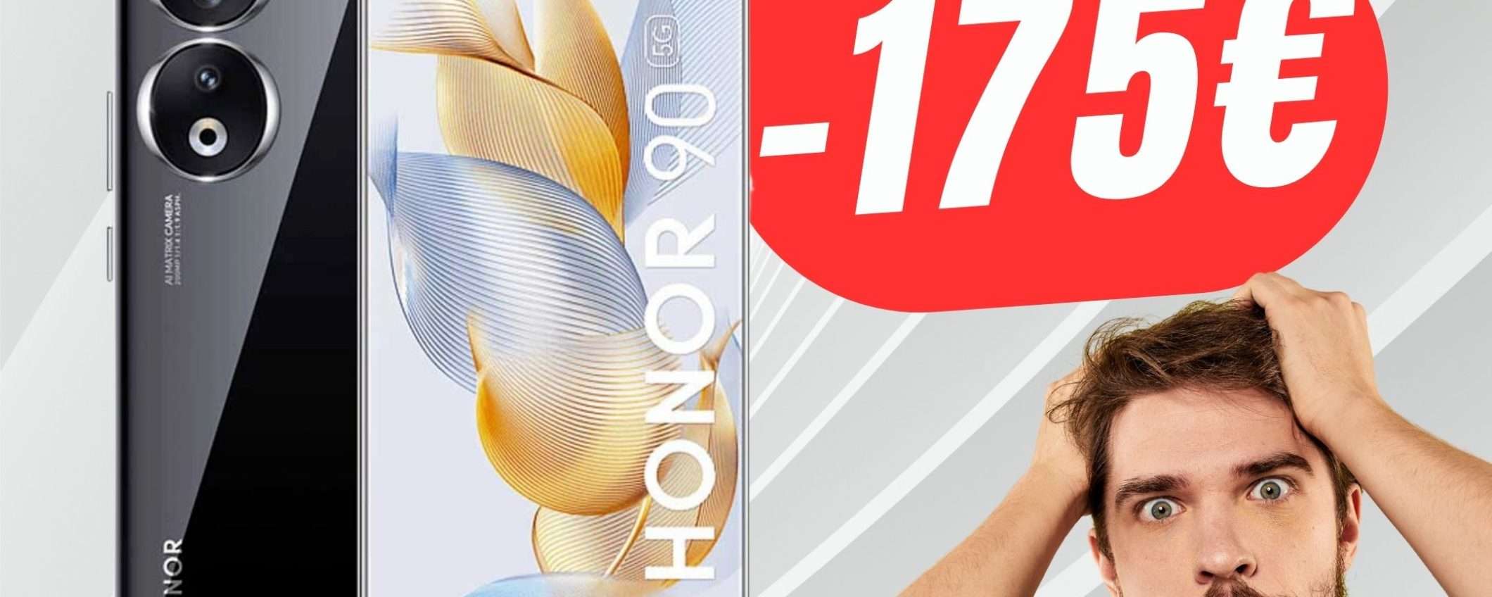 HONOR 90 è lo Smartphone con Fotocamera da 200MP. Pagalo solo 324€ col COUPON