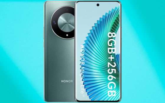 Honor Magic6 Lite: ottimo smartphone con 100€ di sconto (Amazon)