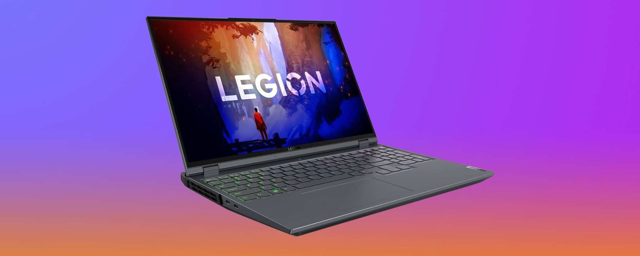 Il notebook da gaming Lenovo con RTX 3060 ha 300€ di sconto su Amazon