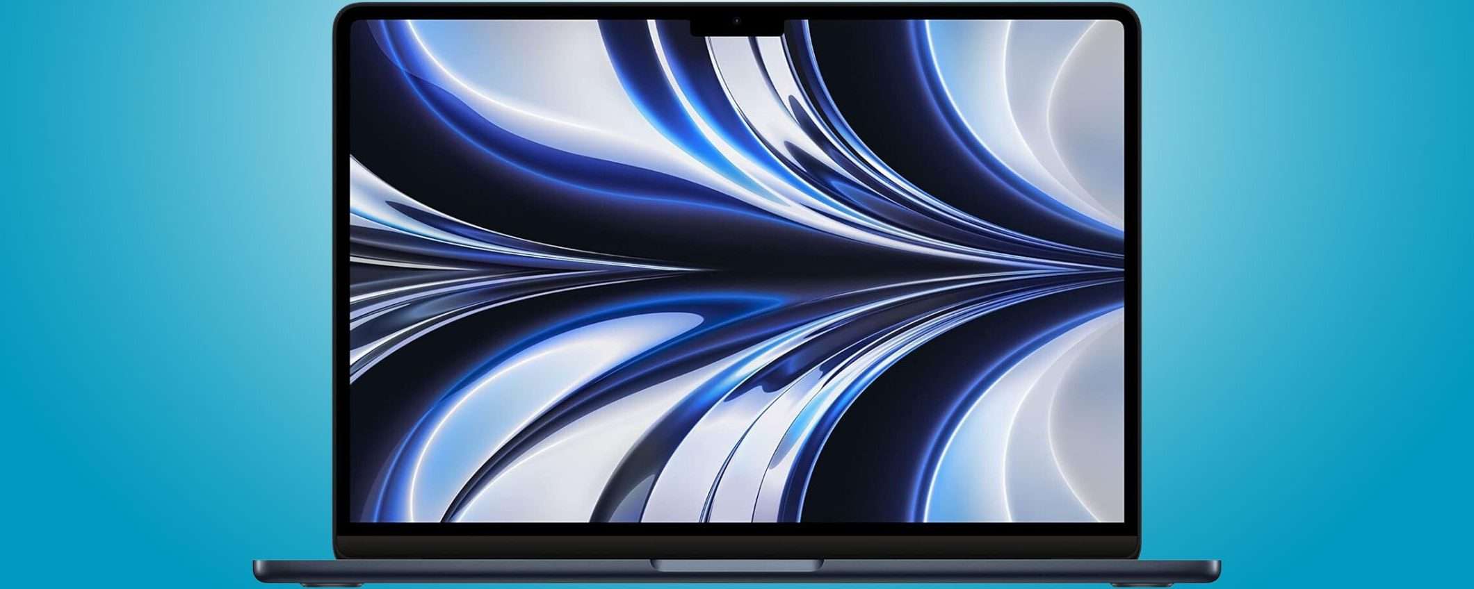 MacBook Air con M2, colore Mezzanotte: ritorno al MINIMO STORICO