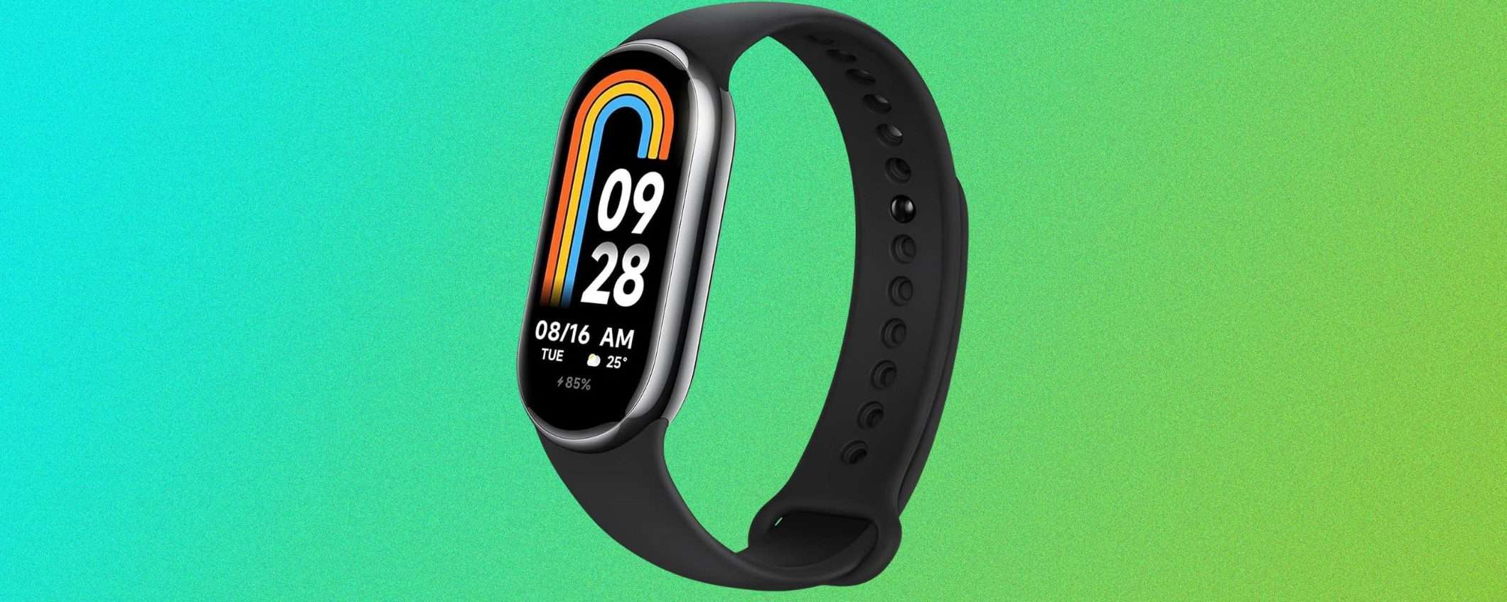 Mi Band 8: monitora salute e fitness ad un prezzo BASSISSIMO