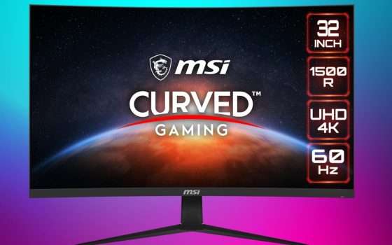 Monitor da gaming curvo MSI 32