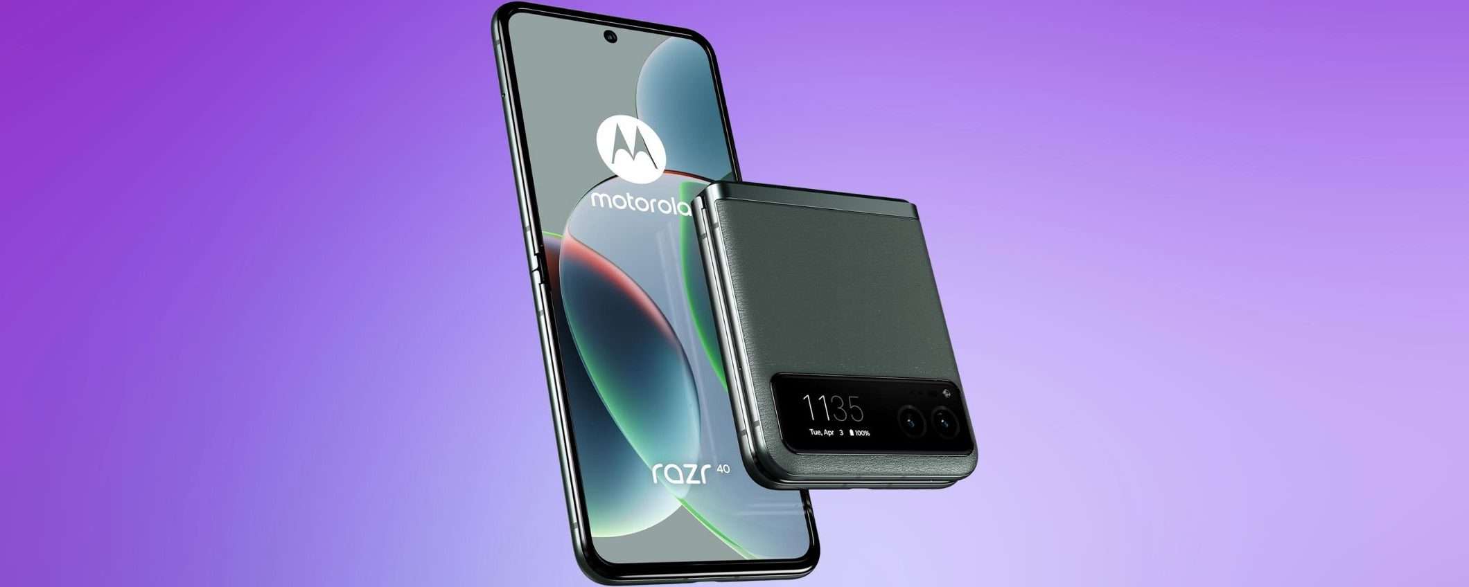 Motorola razr 40: lo smartphone pieghevole è in SUPER SCONTO (-307€)