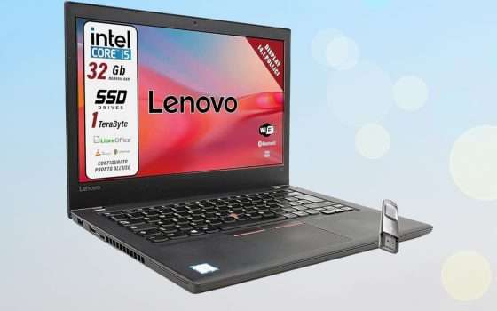 Notebook Lenovo con i5, 32GB RAM e SSD 1TB: il RICONDIZIONATO che conviene