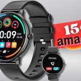 CROLLO di prezzo per smartwatch UNISEX con chiamate e non solo (15€)