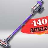 Aspirapolvere senza fili AUTOMATICO con accessori e autonomia bomba