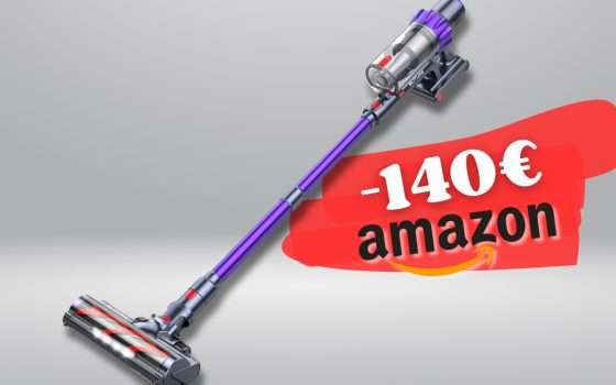 Aspirapolvere senza fili AUTOMATICO con accessori e autonomia bomba