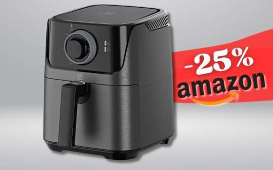 Friggitrice ad aria 2,5L Electrolux facile da usare come un FORNO, -25%