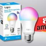 Lampadina SMART LED con attacco E27 e colori infiniti: TP Link a 9€