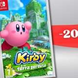 Kirby E La Terra Perduta in sconto, portalo su Nintendo Switch (-20%)