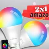 Lampadine SMART E27 tutti i colori più uno: 2 pezzi a prezzo stracciato