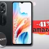 OPPO A38 occasione STUPENDA per uno smartphone AL TOP (-41%)