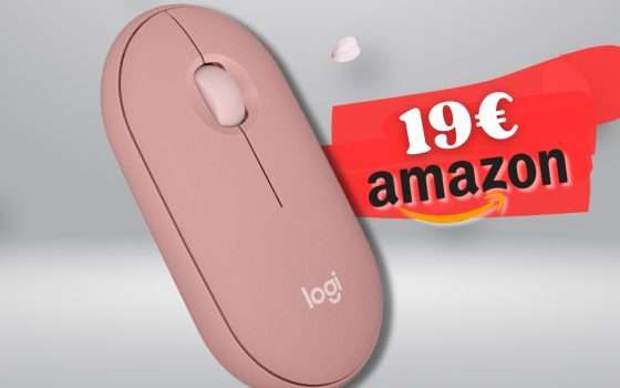Logitech Pebble 2, il mouse SILENZIOSO e personalizzabile a soli 19€