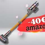 60min di ENERGIA per questo Aspirapolvere Senza Fili POTENTE (coupon)
