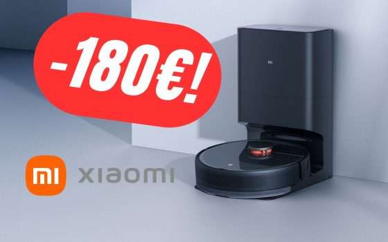 SCONTO FOLLE di -180€ per il Robot Aspirapolvere Xiaomi!